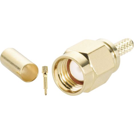 TRU COMPONENTS  1579412 SMA-Steckverbinder Stecker, gerade  1 St.