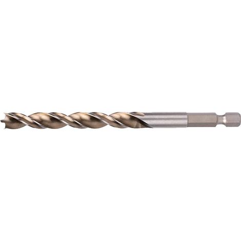 Alpen Holzspiralbohrer TIMBER TWIST, 5,0mm 52x86mm, 1/4" Sechskantschaft, 450 Grad C