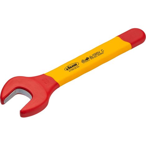 VIGOR Maulschlüssel, EV, Außen Sechskant Profil, SW 22 mm (1/3)