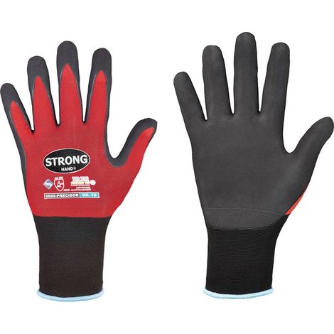 STRONGHAND Gants PRECISOR taille 9 rouge/noir 12 paires ( 8000549463 ) (1/4)