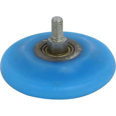 M8-Gewindedurchmesser 80mmx20mm R10-Beschichtungsmaschine Rouleau roue en caoutchouc silicone (1/3)