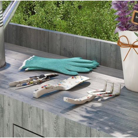 Set de jardinería de 3 piezas en aluminio multicolor OKWISH (1/5)