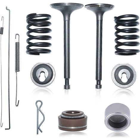 GX390 Einlassventil/Auslassventil/Ventilfeder/Ventilsitz Set 6 Stück, Für Hond GX390 13HP Motor, 16555-ZE3-000, 14711-ZE3-000 (1/5)