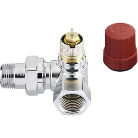 Danfoss Corps de vanne RA-NCX 15 R 1/2, WE droite, chromé, 013G4239 (1/3)