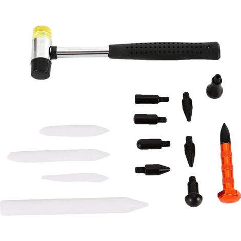 Dellenreparaturset, 15-teiliges Set, langlebige Materialien, schwarz (1/2)