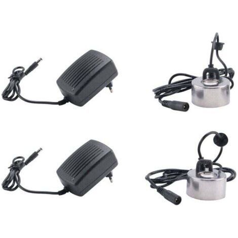 2 Pcs Series with 45Mm Plug Ultrasonic Humidifier, XU, Industrial Mist Maker Incubator 24V Nebulizer Atomizer European Head (1/4)