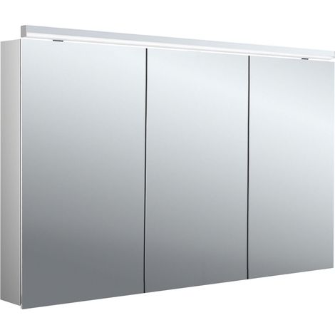 emco flat 2 Classic LED-Lichtspiegelschrank mit Aufsatzleuchte, 3