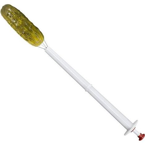Pince à cornichons - Pince à cornichons à 4 dents de 20 cm Pince à cornichons en acier inoxydable pour cuisines, restaurants et hôtels