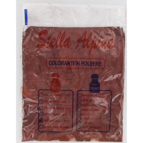 Rosso sintetico cemento da kg.0,500 - 18 pz (1/2)