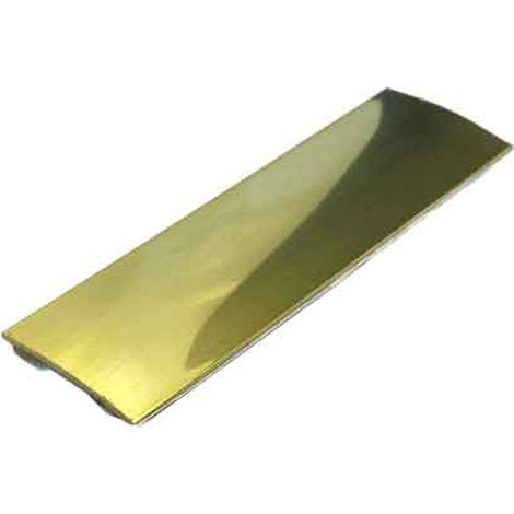PIAGGIA ADESIVA DI GIUNZIONE IN OTTONE LUCIDO 93 cm