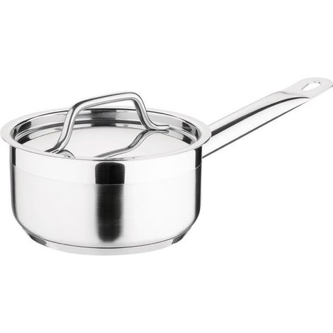 Casserole inox 900ml - NISBETS ESSENTIALS (1/5)