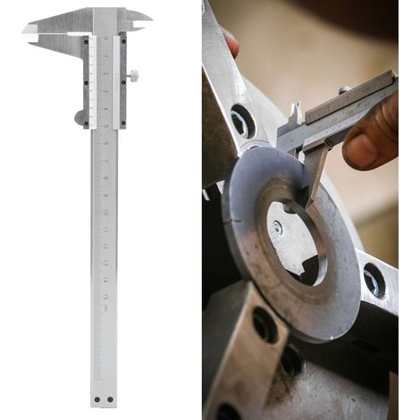 Pied à coulisse ZX Vernier, pied à coulisse en acier inoxydable, étanche et résistant à l'huile (1/5)