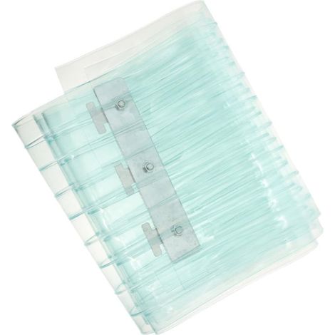 Rideau de porte de congélateur GARVALON en PVC isolation (1/5)