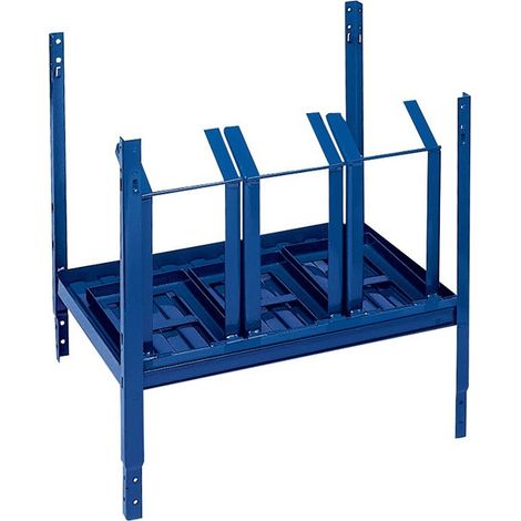 Elemento de balda LOGS 150 H520xAn540xF390mm azul RAL 5022 abatible