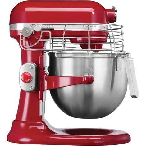 Batteur Professionnel Rouge 6.9 L - Kitchenaid (1/5)