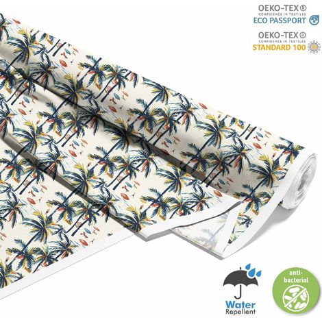 TESSUTI DECORATIVI PER ESTERNI OXFORD - motivo estivo DX8984 (1/5)