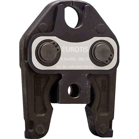 Ganascia di pressatura a profilo E DN12 per tubo AISI316L A06-0001-05152