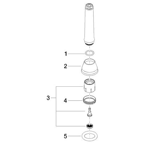 Dornbracht 04121109700-00 Douchette Robinet Pièces de rechange