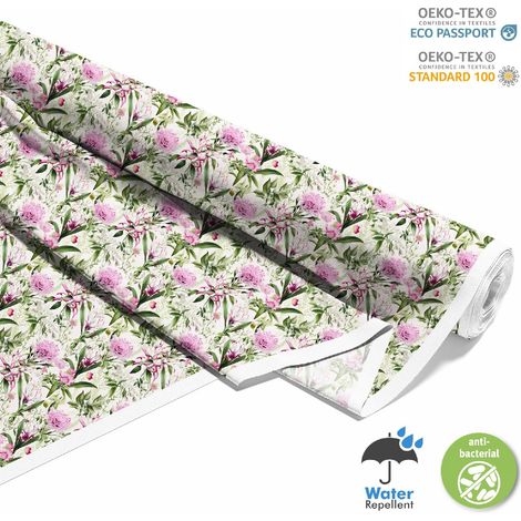 TESSUTI DECORATIVI PER ESTERNI OXFORD - Motivo Fiori I DX5102 (1/5)