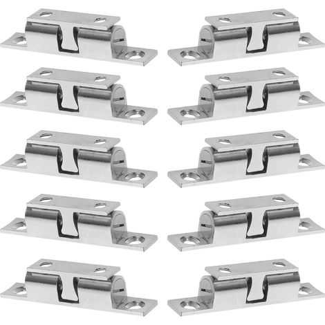 Loquet de sécurité IMIKEYA 60 mm en cuivre argenté pour porte (1/5)