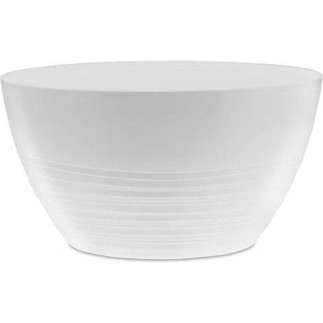 Brevetti WAF Game Oval Bowl Spumantiera 17 Lt Acrilico Smma Bianco (1/2)
