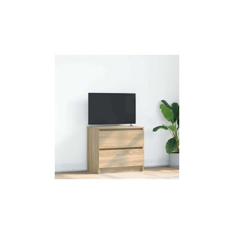 Meuble TV chêne sonoma 60x35x54 bois d'ingénierie (1/5)