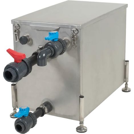 SFA – Séparateur de graisse pour plonge de cuisine – Vanne de vidange DN25 – Entretien facile – Conçu pour restaurants (1/5)