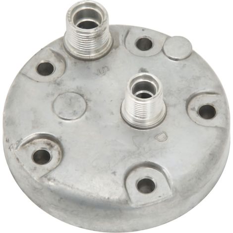 Couvercle de compresseur de climatisation en aluminium, couvercle arrière de remplacement pour compresseur de climatiseur SANDEN SD508, joint torique HRZ 8X10 (1/5)
