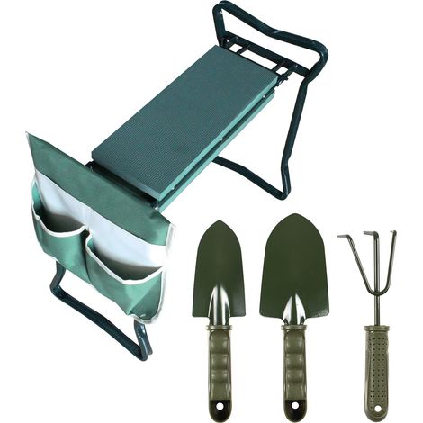 Tabouret de jardin avec outils (1/4)