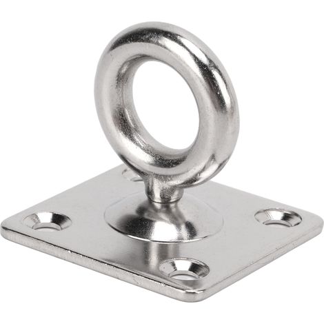 Crochet en U robuste en acier inoxydable M8 pour suspension murale ou au plafond d'un hamac ou d'une chaise suspendue. (1/5)