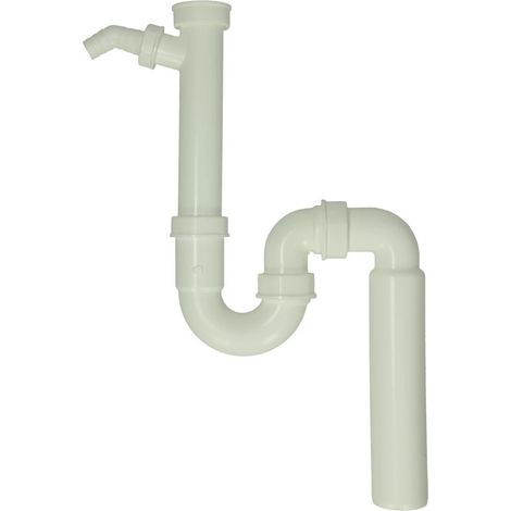 Siphon tubulaire DN40 avec 1 raccordement