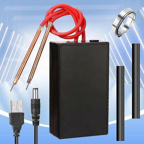 Kit de soudage par points AURA DIY Mini (batterie 18650 incluse), noir (Royaume-Uni) (1/5)