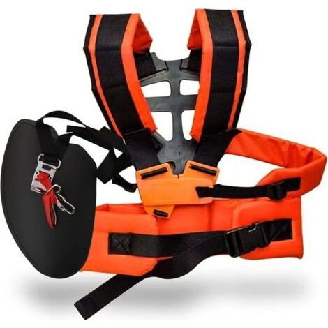 Double Sangle Rembourré pour Débroussailleuse Tondeuse Ceinture en Nylon Durable Réglable pour Débroussailleuse Jardin (1/4)