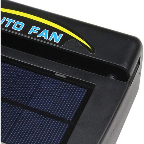 Ventilateur d'extraction universel pour voiture, ventilateur solaire d'extraction pour voiture, abaisse la température, refroidisseur pour camion, accessoires de style automobile (1/5)