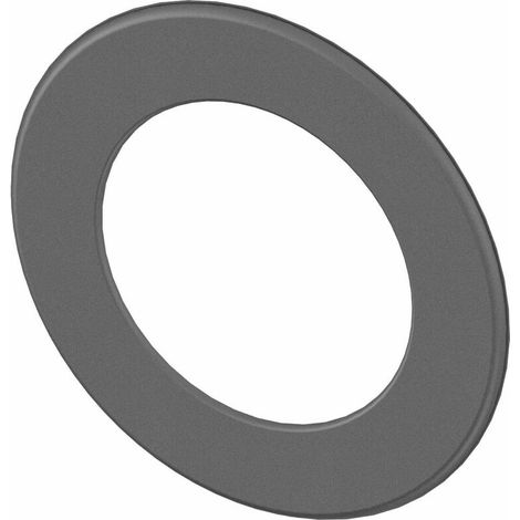 Rosace murale 55 mm pour tuyau de poêle Diam 130 mm fonte grise