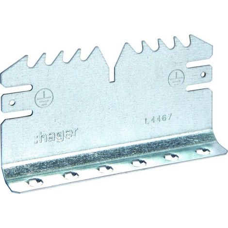 Jeu d'éclisses queraz pour GBA50085/50131/50161 acier - HAGER GBA50X9