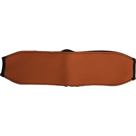 Cachet de serre-tête coussin de remplacement orange pour écouteurs Meizu HD50, housse de coussinets d'oreille accessoires (1/5)