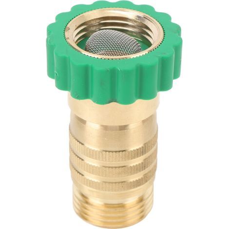 Régulateur de pression d'eau en laiton en ligne, adapté aux camping-cars, aux caravanes et aux remorques. (1/5)