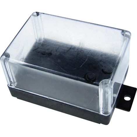 Kemo G021 Universal-Gehäuse 72 x 50 x 40 Thermoplast Schwarz, Transparent 1 St.