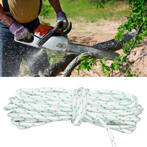 Corde de démarrage en nylon 3.5mm pour tronçonneuse et tondeuse Craftsman, résistante à l'usure, 10m / 32.8ft