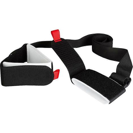 Sac de ski avec bandoulière réglable, poignées de transport et système de fixation auto-agrippant pour skis et snowboards. (1/5)