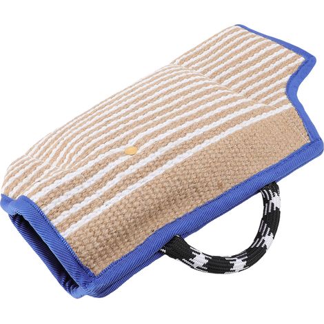 Manchon d'entraînement pour chien, Protection des bras, jouet de traction réglable et confortable pour berger allemand, dogue (1/5)