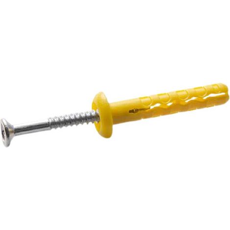 TASSELLO NYLON A PERCUSSIONE 'DEVIL' mm 6 x 38 - profondità minima foro 50 mm