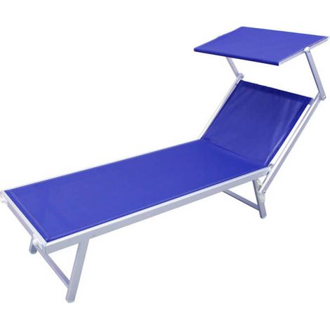 Cosma Lettino Prendisole Jesolo Beige - Schienale Reclinabile