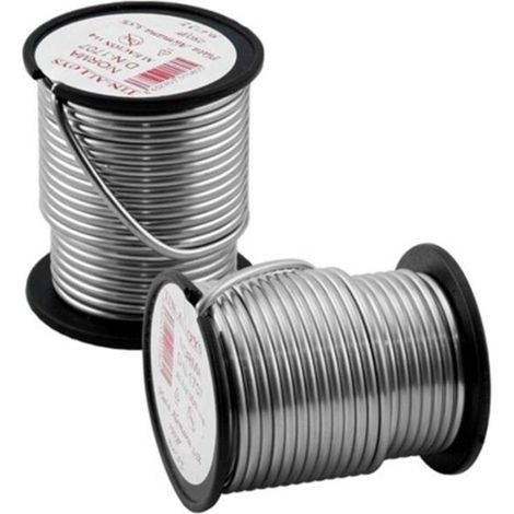 Bobine d'étain - Argent allemand 6% - 250 gr - Bobine d'étain - Argent allemand 6% - 250 gr (1/5)