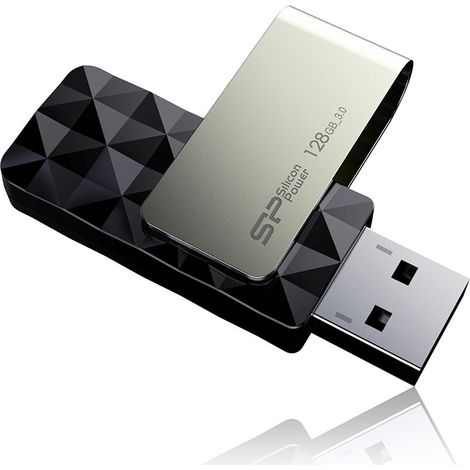 Silicon Power USB-Stick 128GB USB3.0 B30 Black (SP128GBUF3B30V1K)