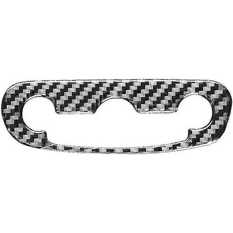 Cache-interrupteur de phares de voiture autocollant en fibre de carbone pour Equinox 2017 2018 2019 2020 2021 2022 (1/5)