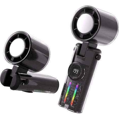 Ventilateur Frais De Cou Batterie Longue Durée 4000mAh USB C (1/5)