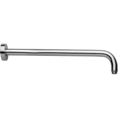Braccio doccia da parete 400 mm Steel Looking tondo Paffoni