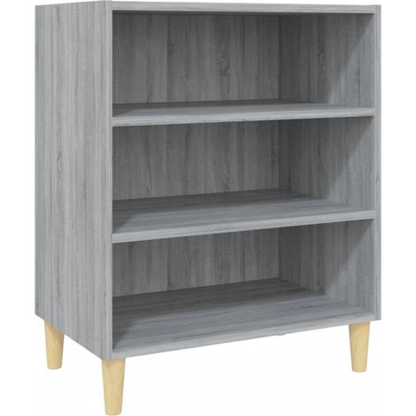Buffet Commode Armoire Luxueux, pour Salon Chambre Entrée Cuisine, Sonoma gris 57x35x70 cm Aggloméré OIB9466E (1/5)